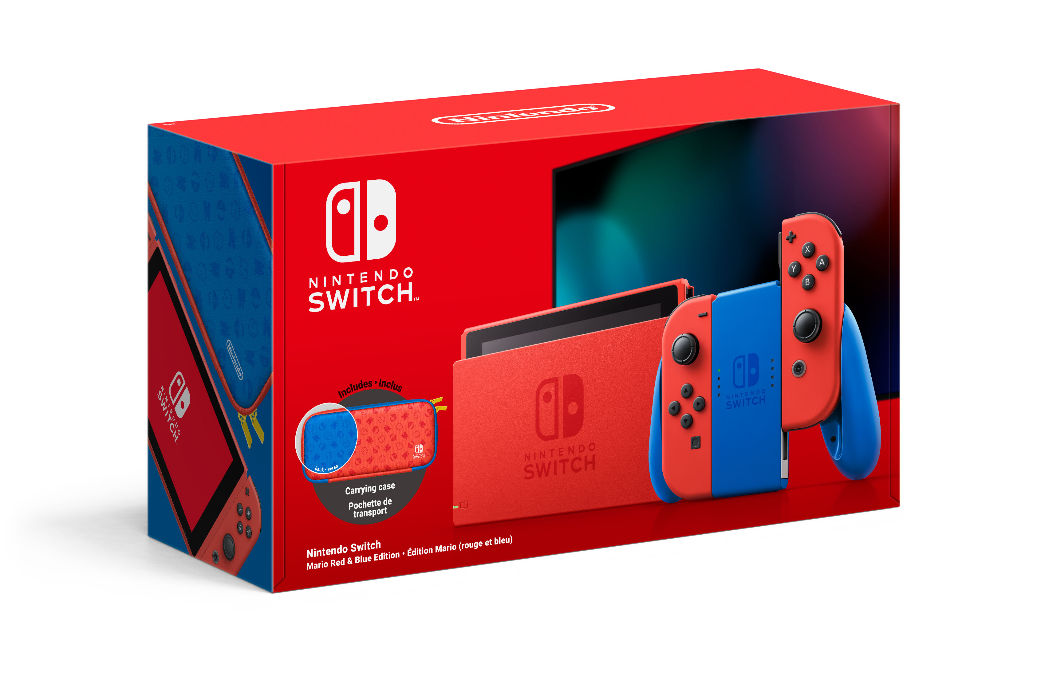 Купить игровую приставку Nintendo Switch Mario Red & Blue в Минске |  DigitalHouse.by