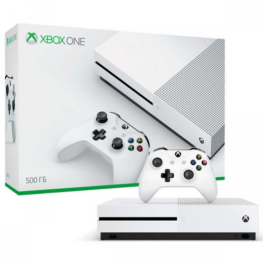 Купить игровую приставку Xbox One S 500GBв Минске | DigitalHouse.by