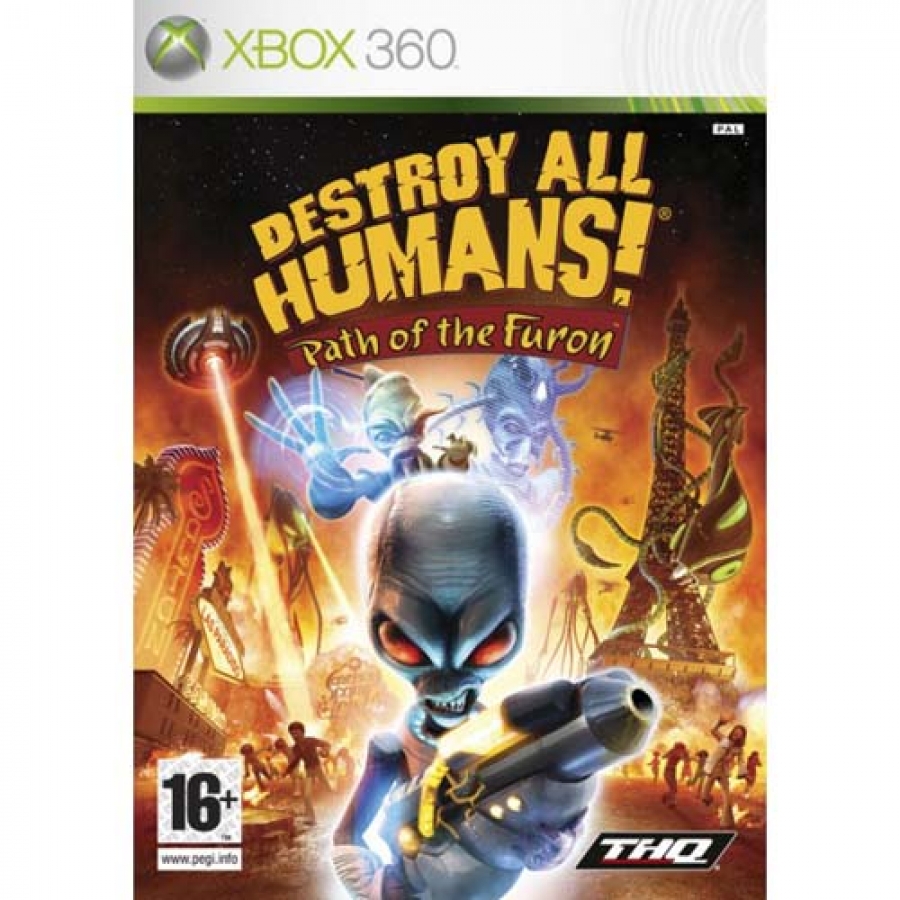 Купить игру Destroy All Humans для xbox 360 в Минске | DigitalHouse.by