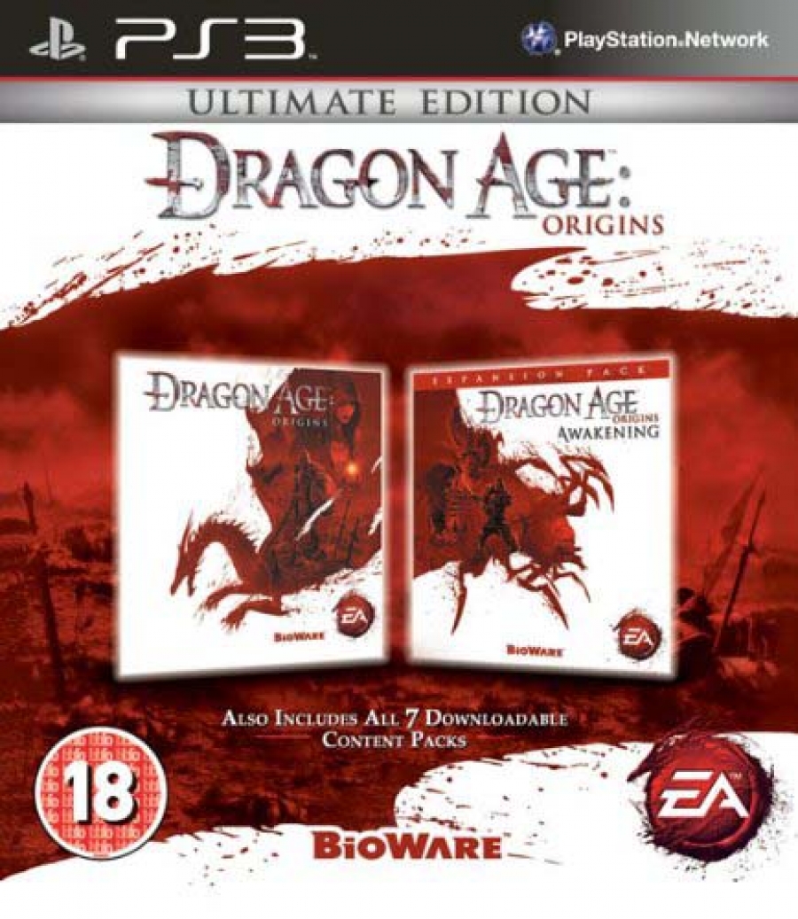 Купить игру Dragon Age: Origins Ultimate Edition для PS3 в Минске по  выгодной цене с доставкой | DigitalHouse.by