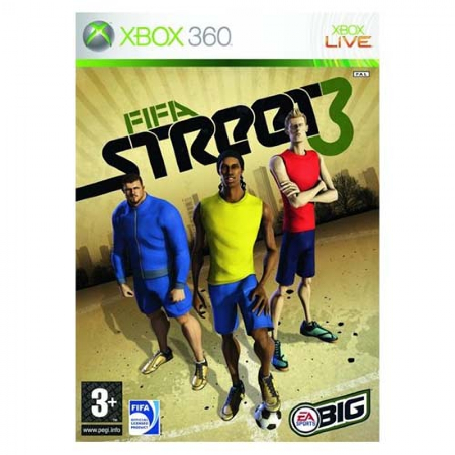 Купить игру FIFA Street 3 для xbox 360 в Минске | DigitalHouse.by