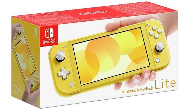 Nintendo Switch Lite - Yellow — жёлтая портативная консоль