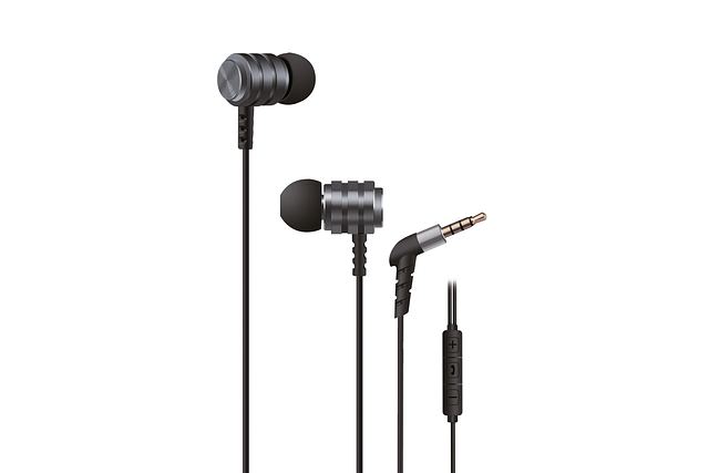 Проводная гарнитура 2E X1 Extra Bass с микрофоном, серый