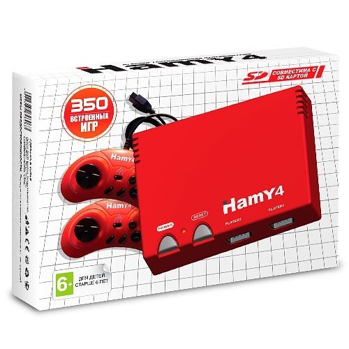 Игровая приставка Sega - NES Hamy-4 (Hamy 4 SD 350-in-1) Console Year 2016 Classic