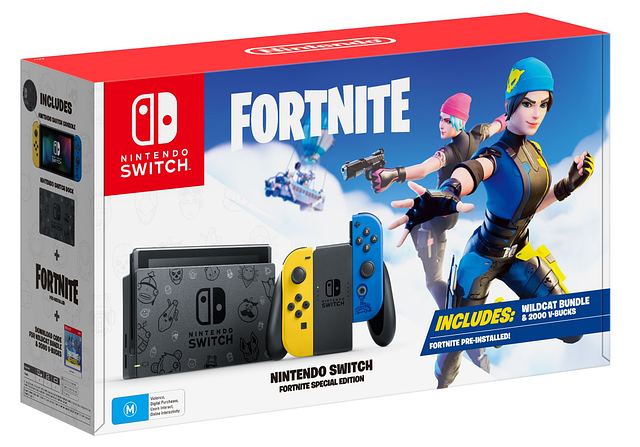 Nintendo Switch Fortnite Special Edition — игровая консоль