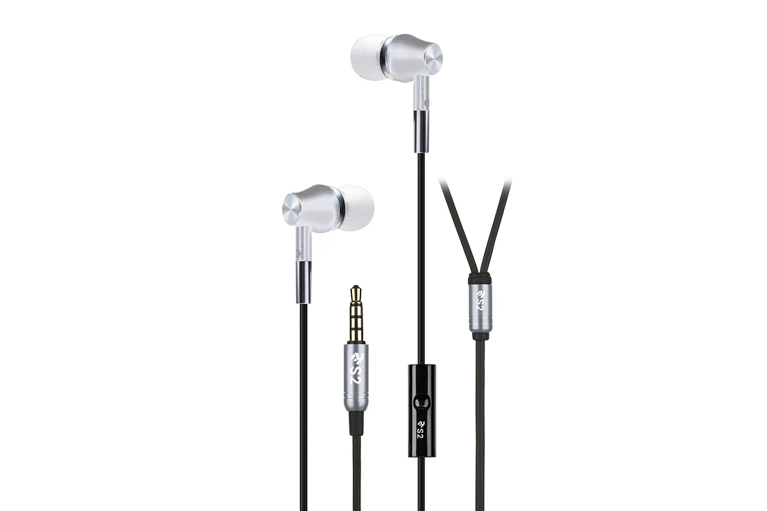 Наушники Earphones 2E S2 Metal Skin, Silver
