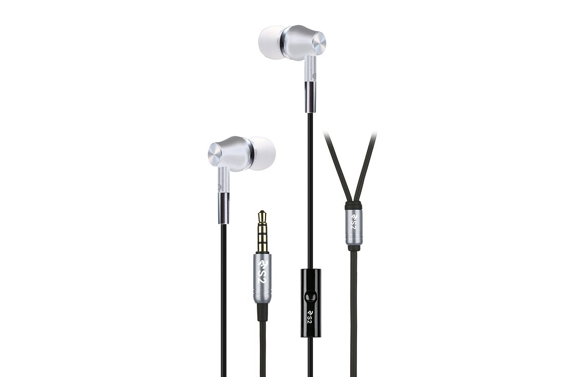 Наушники Earphones 2E S2 Metal Skin, Silver