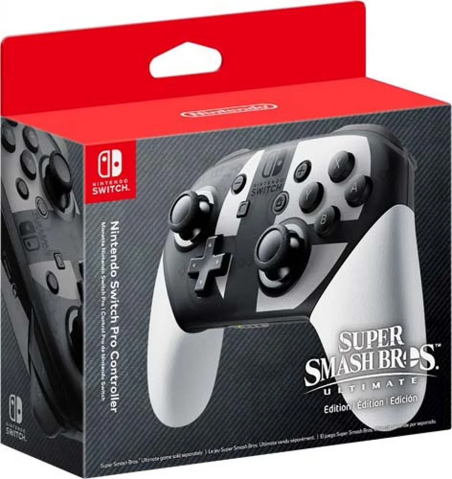 Nintendo Switch Pro Controller Super Smash Bros. Ultimate Edition