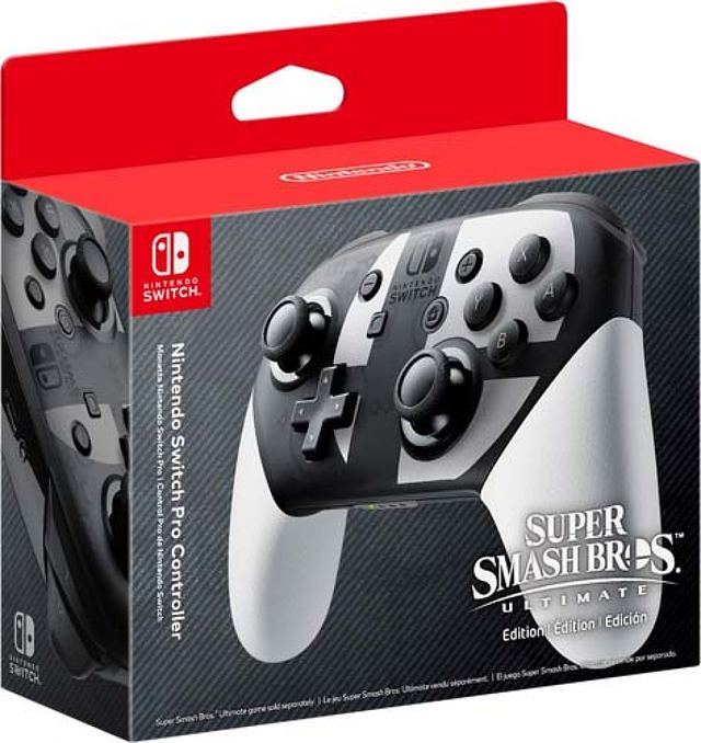 Nintendo Switch Pro Controller Super Smash Bros. Ultimate Edition