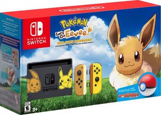 Nintendo Switch Pokémon: Let’s Go, Eevee! Set