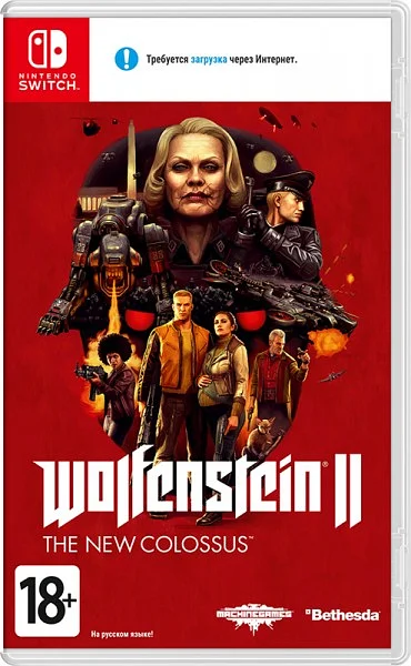 Wolfenstein II: The New Colossus для Nintendo Switch