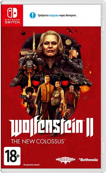 Wolfenstein II: The New Colossus для Nintendo Switch