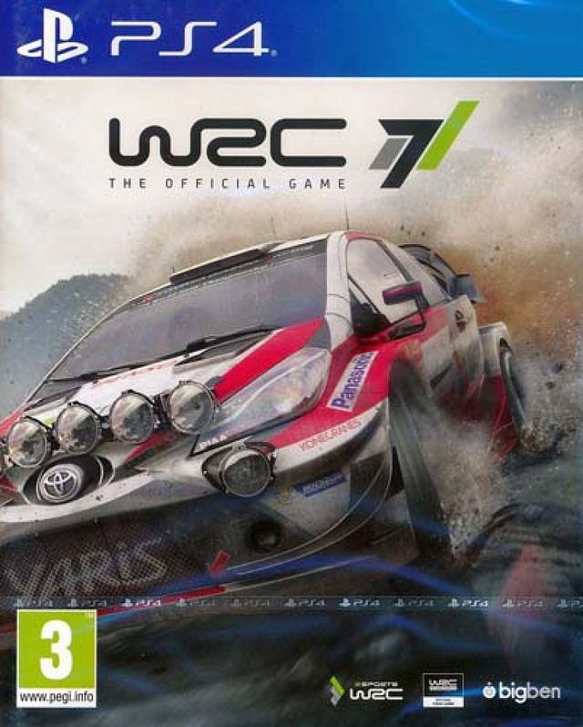 WRC 7 FIA World Rally Championship для PlayStation 4