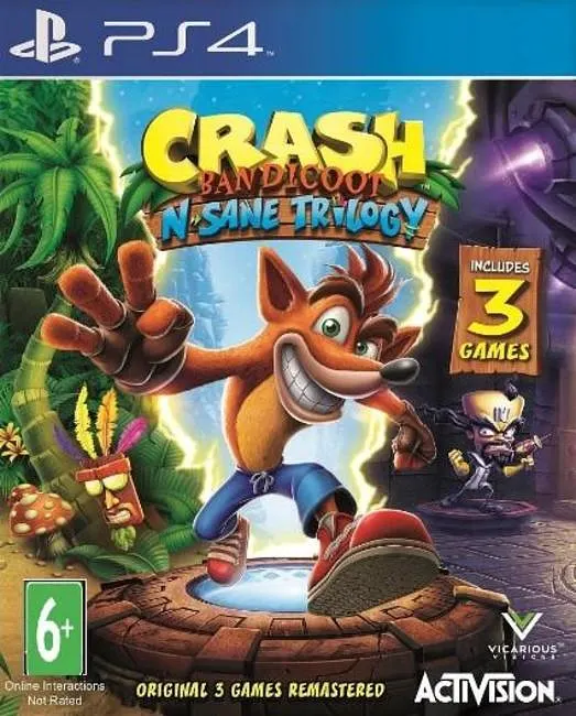 Crash Bandicoot™ N. Sane Trilogy для PlayStation 4