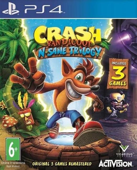 Crash Bandicoot™ N. Sane Trilogy для PlayStation 4