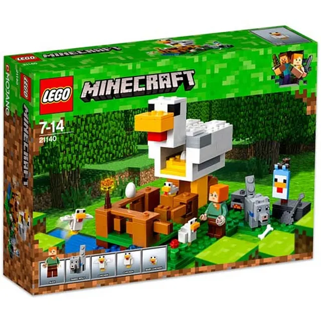 Конструктор LEGO Minecraft The Chicken Coop 21140