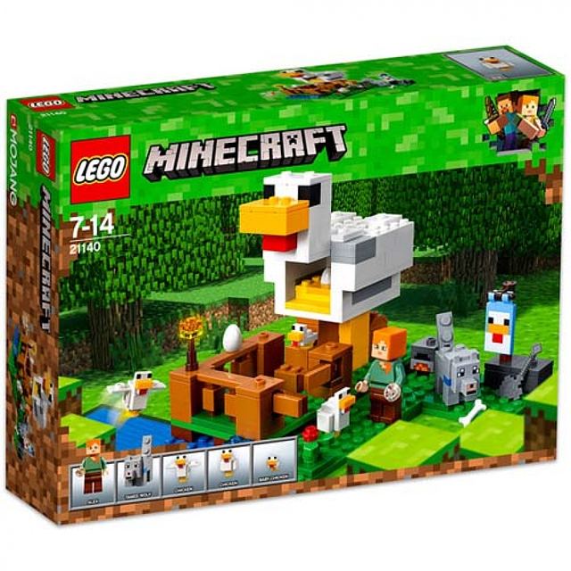 Конструктор LEGO Minecraft The Chicken Coop 21140