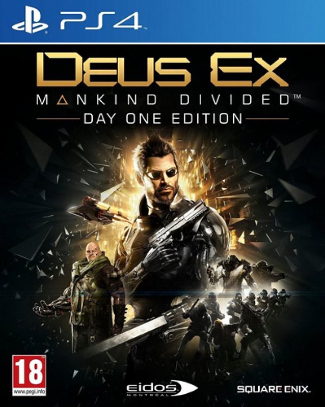 Deus Ex: Mankind Divided — Day One Edition для PlayStation 4