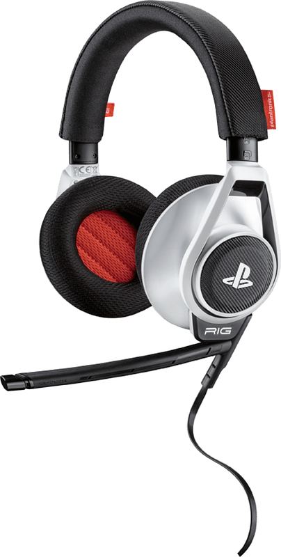 Plantronics RIG System for PlayStation, белая гарнитура