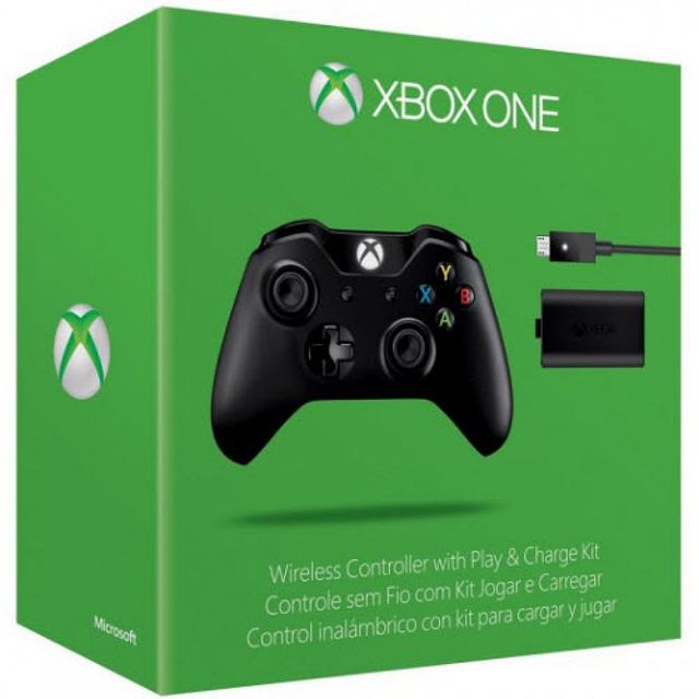 Беспроводной Геймпад Xbox One + Play & Charge Kit