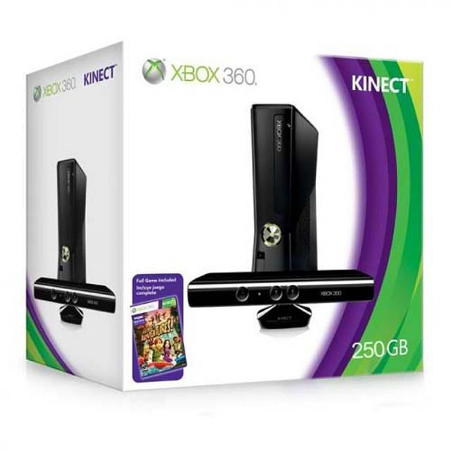 Microsoft Xbox 360 Slim 250Gb + Kinect