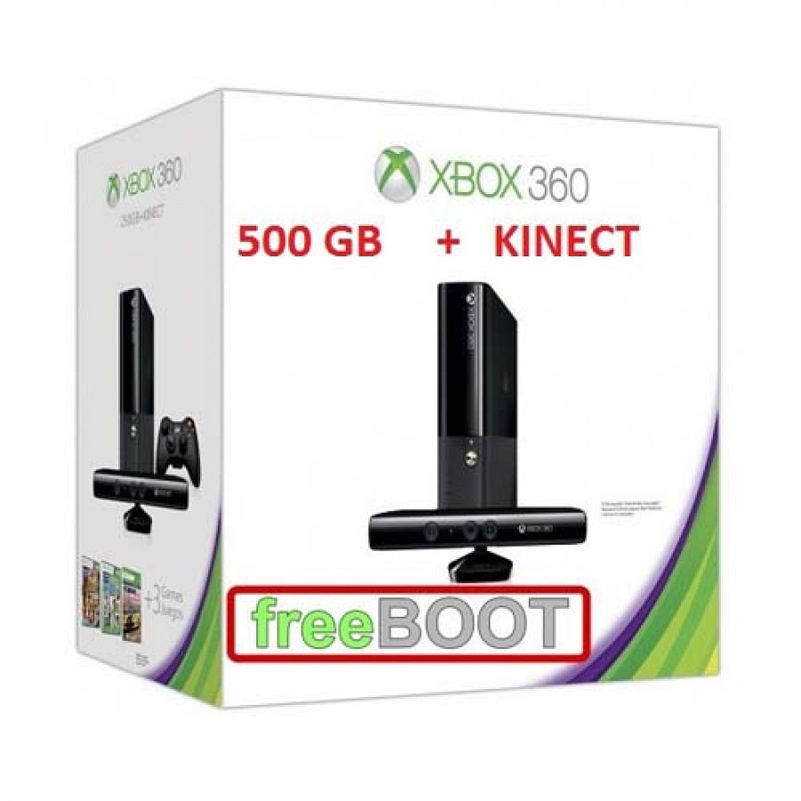 Microsoft Xbox 360 Slim 500Gb (RGH) Reset Glitch Hack+ Kinect
