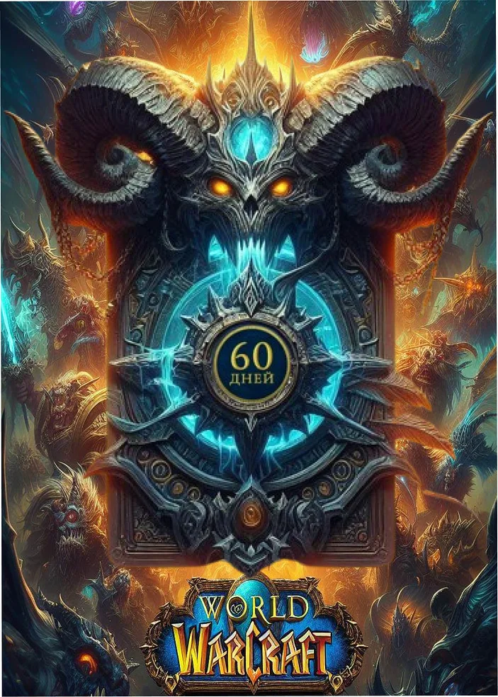 World of Warcraft 60 Days of Game Time — 60 дней игрового времени для Windows, Mac