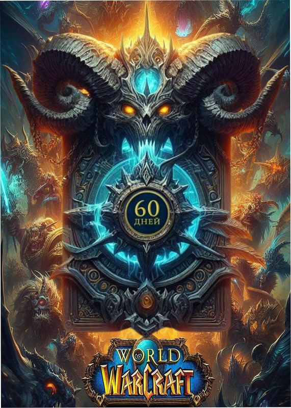 World of Warcraft 60 Days of Game Time — 60 дней игрового времени для Windows, Mac