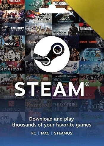 Пополнение Steam Wallet — платформа Steam