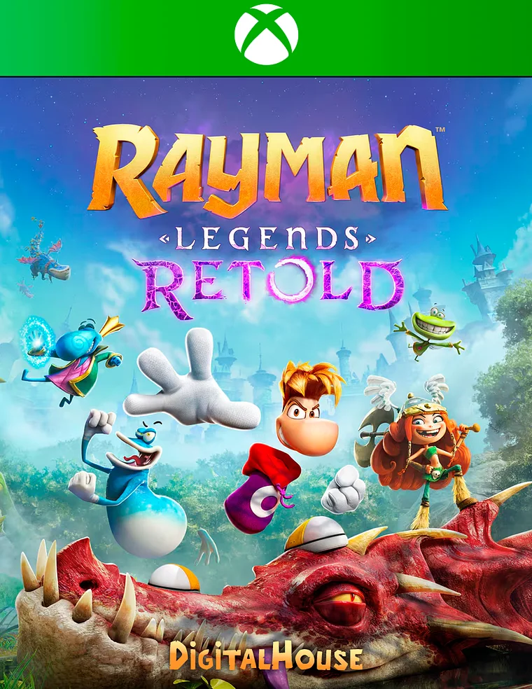 Rayman Legends Retold - стандартное издание для Xbox Series X|S